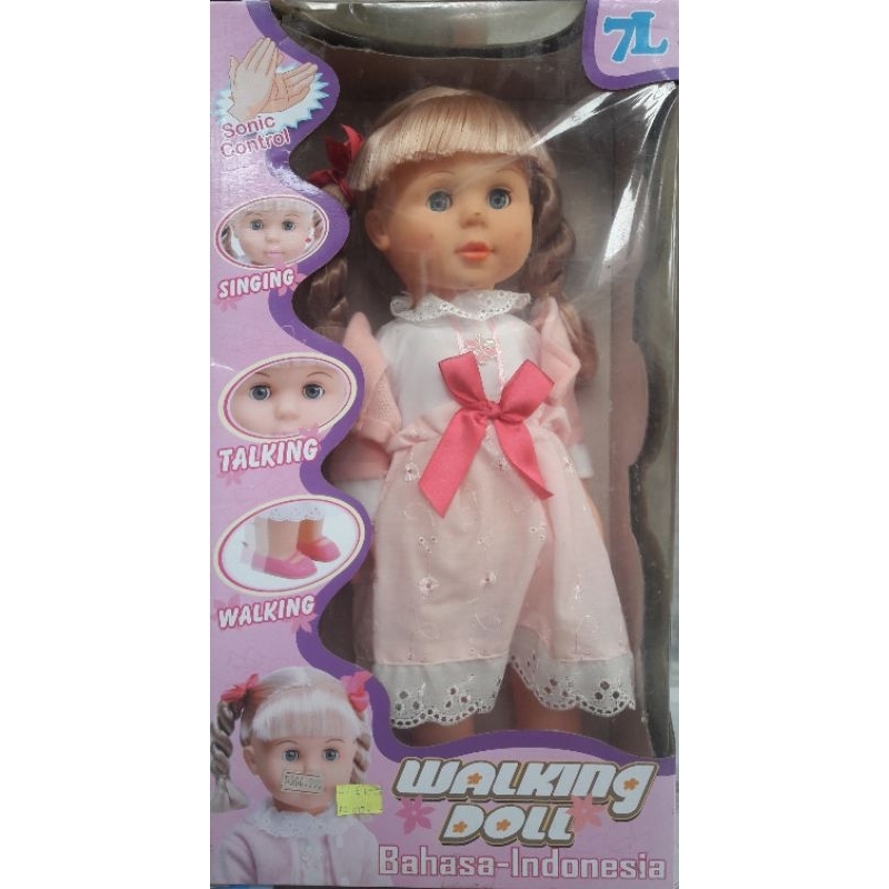 Boneka Walking Doll boneka -》singing,walking,talking