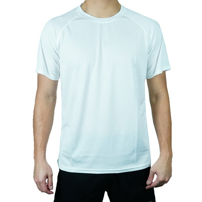 Trijee Men Short Sleeve Tee Leon - White