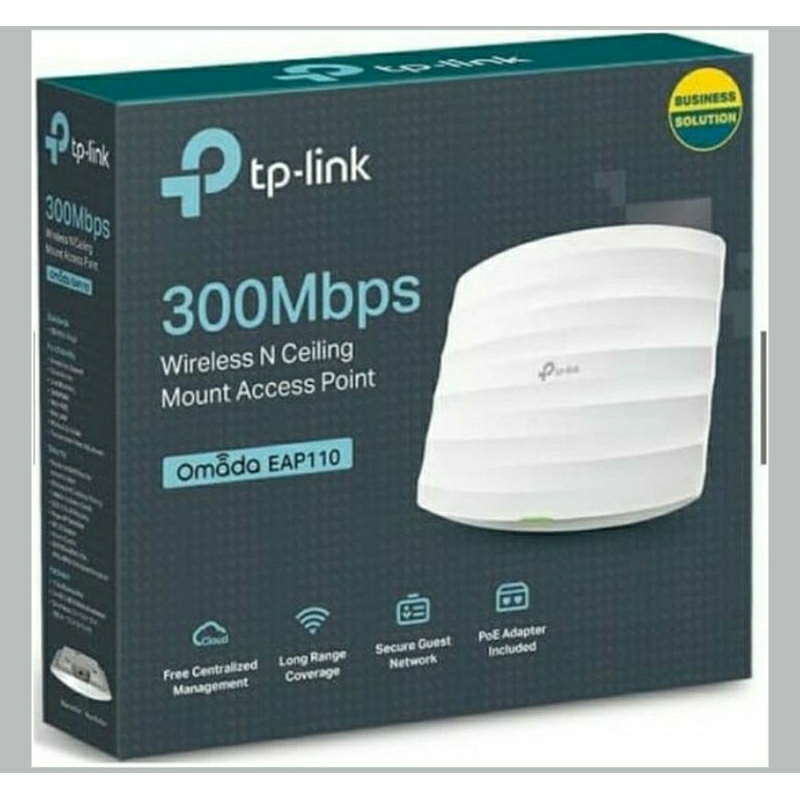 TPLINK EAP110 300Mbps Wireless N Ceiling Mount Access Point TL-EAP110-CNTL