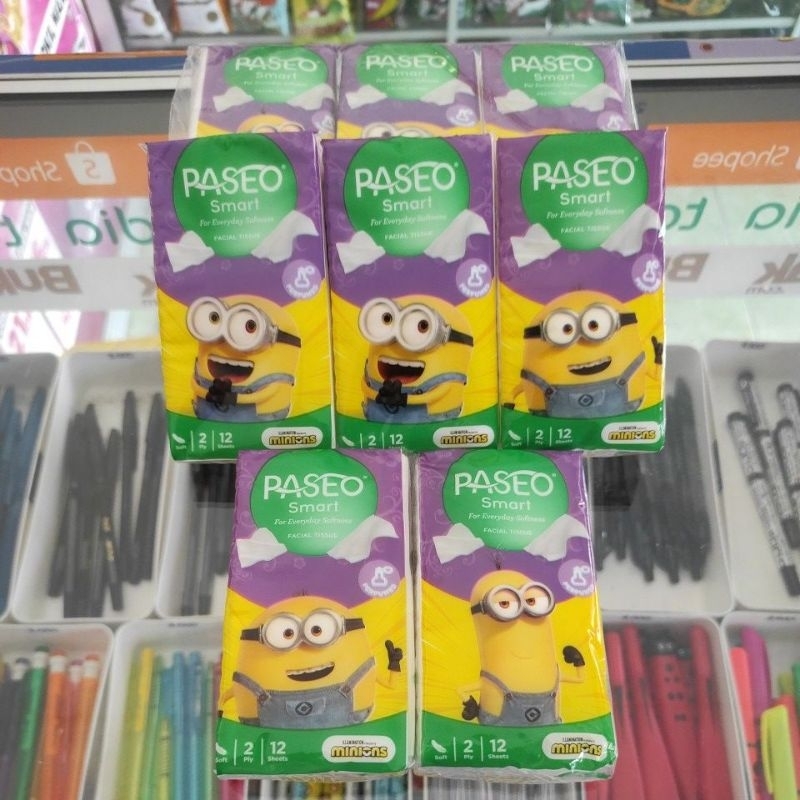 Tisu PASEO SMART dapat 3pcs