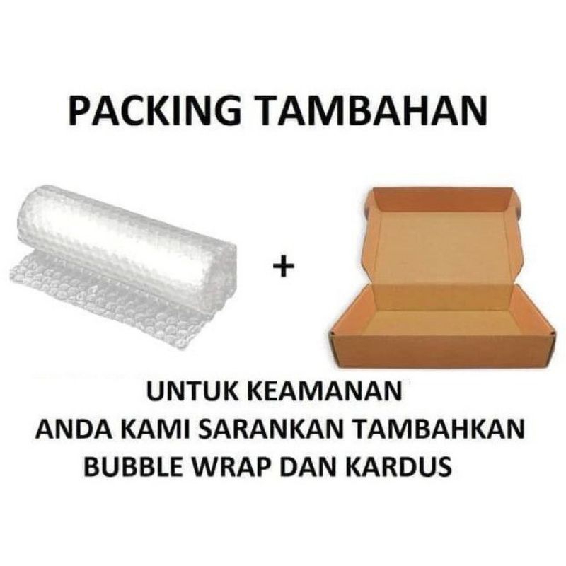 Extra packing Buble Warp dan Kardus