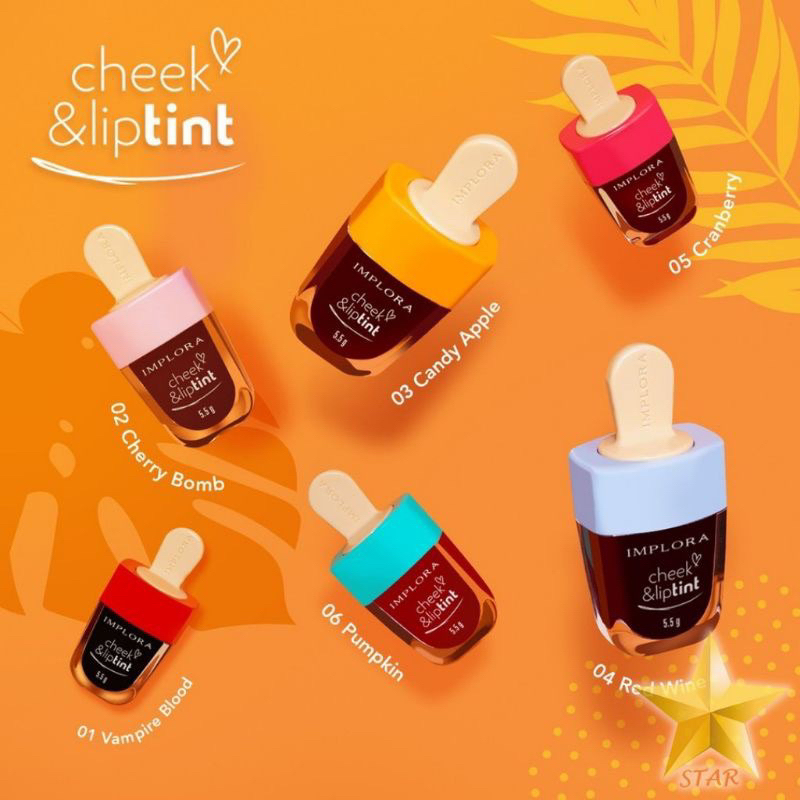 IMPLORA Lip Cheek & Lip Tint BPOM