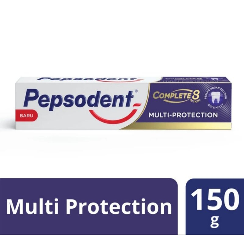 pepsodent complete 8 multi protection 150 gram