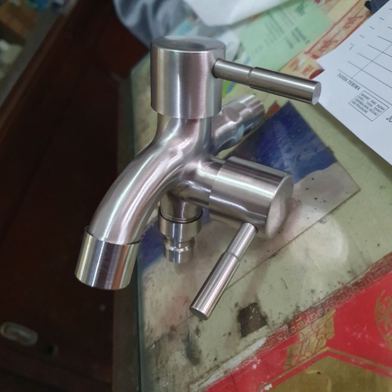 kran cabang shower stainless