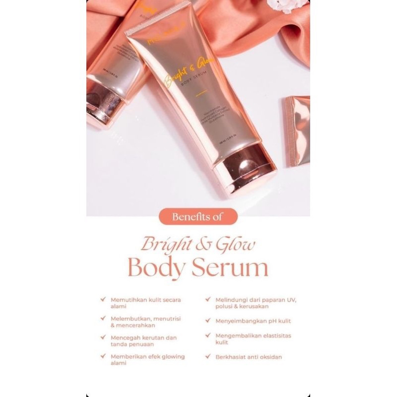 Moansa Bright & Glow Body Serum