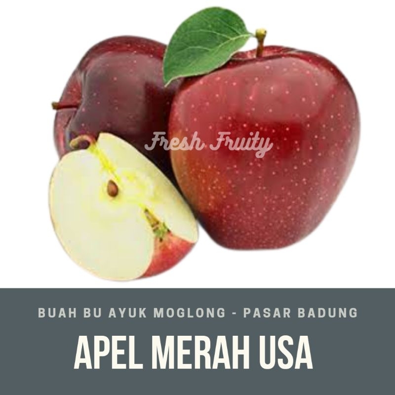 apel merah import premium