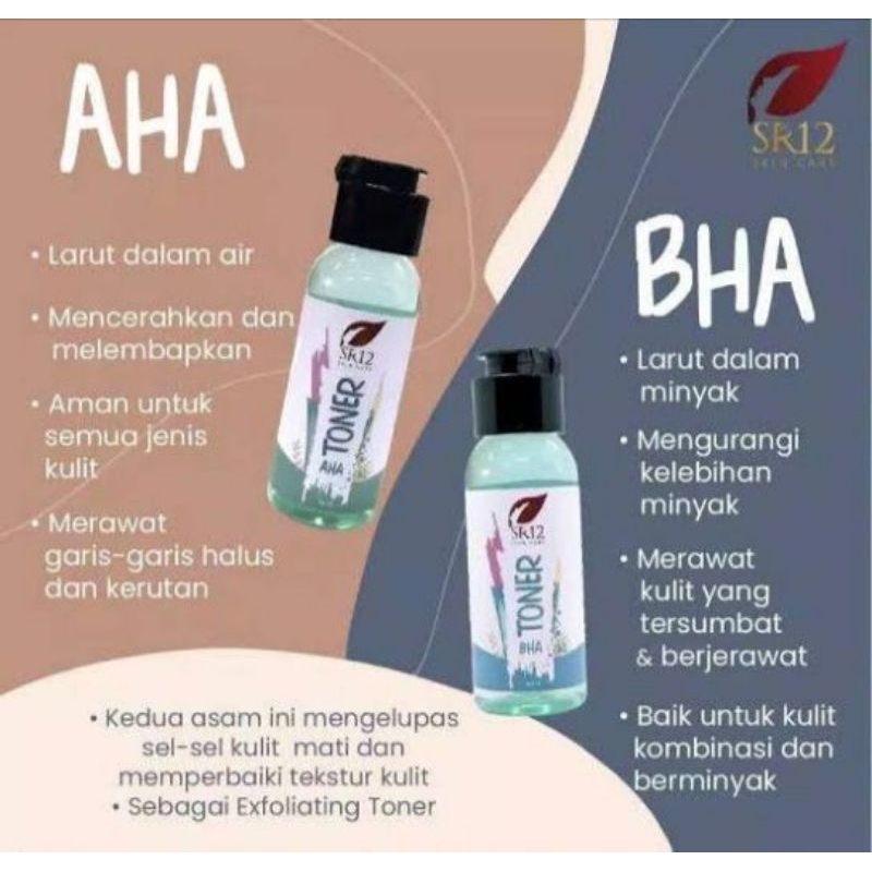 SR12 TONER BHA / TONER AHA