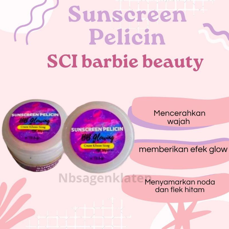 SUNSCREEN PELICIN SCI BARBIE BEAUTY