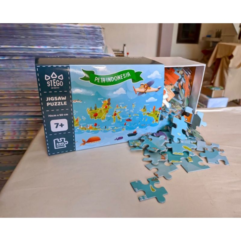 Puzzle Peta Indonesia
