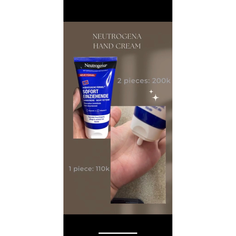 Neutrogena Hand Cream