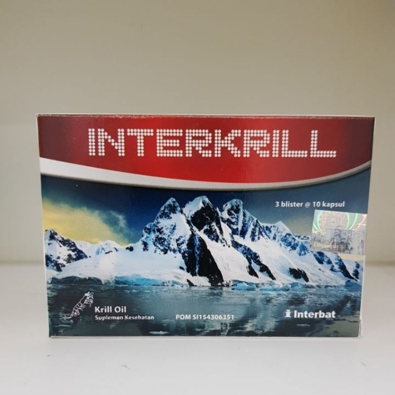 Interkrill box 30 kapsul