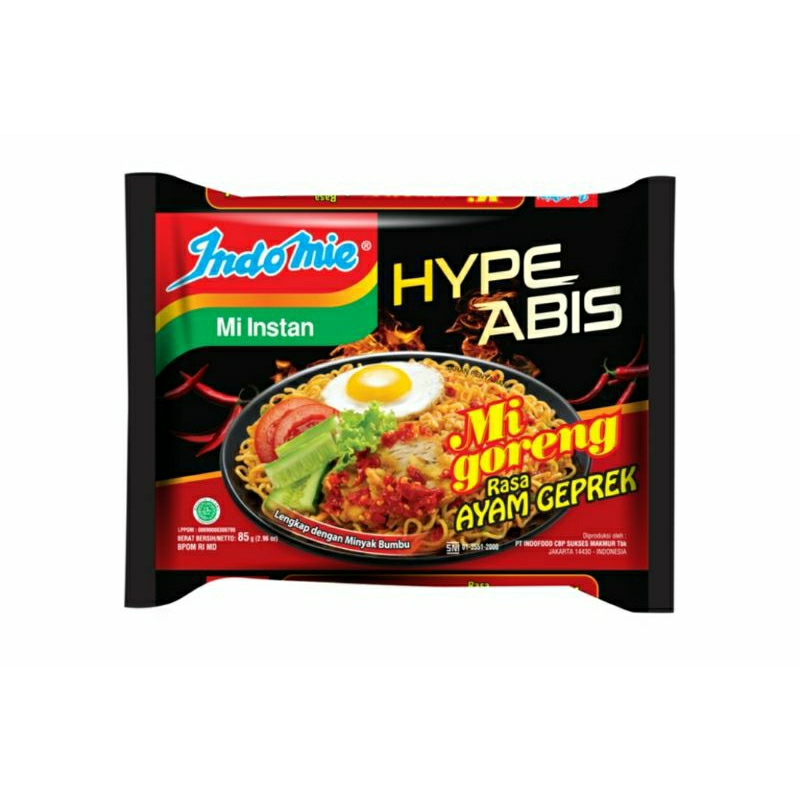 Indomie ayam geprek