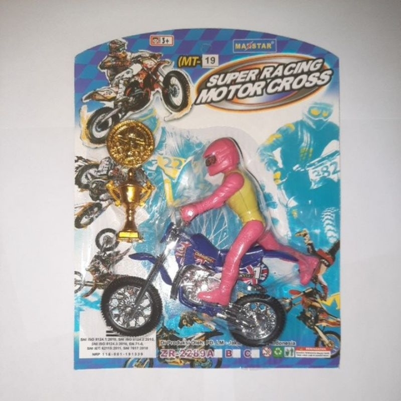 mainan motor cross mt19