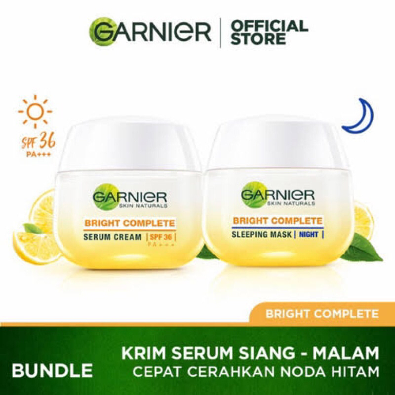 GARNIER BRIGHT COMPLETE WHITE SPEED PAKET