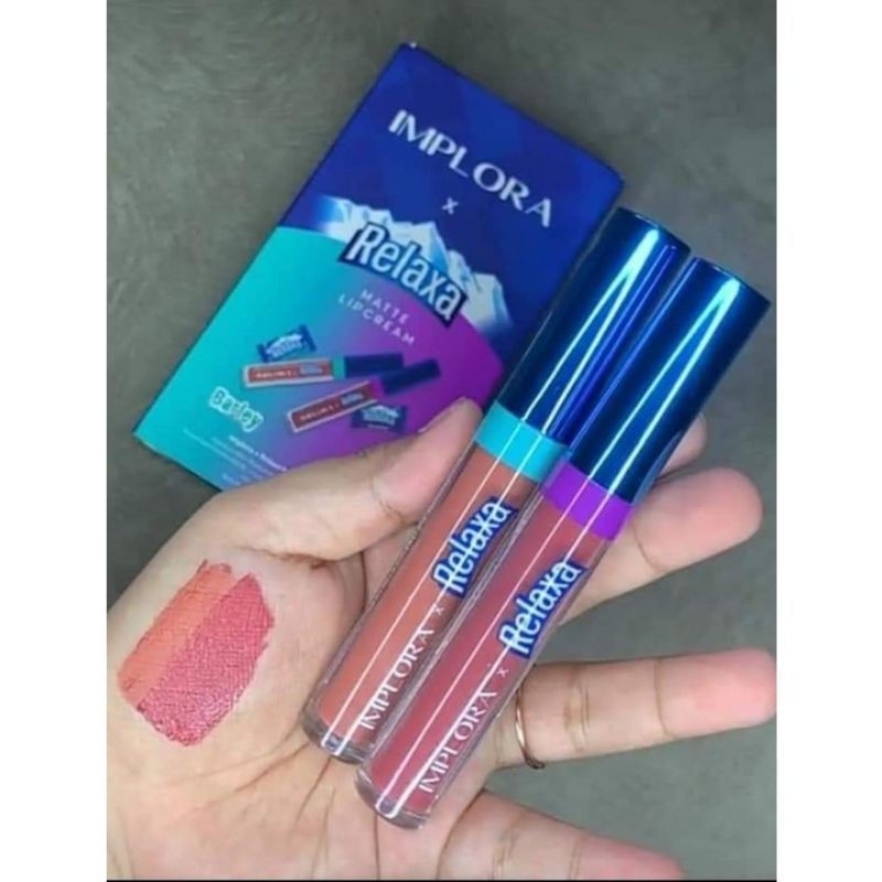 IMPLORA X RELAXA MATTE LIPCREAM