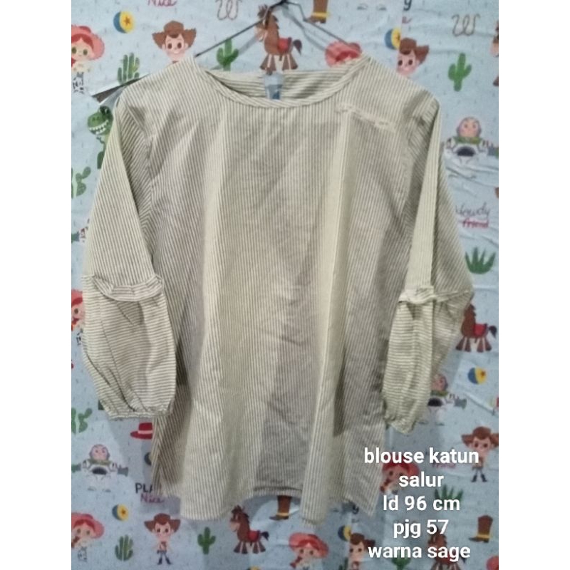 preloved blouse katun