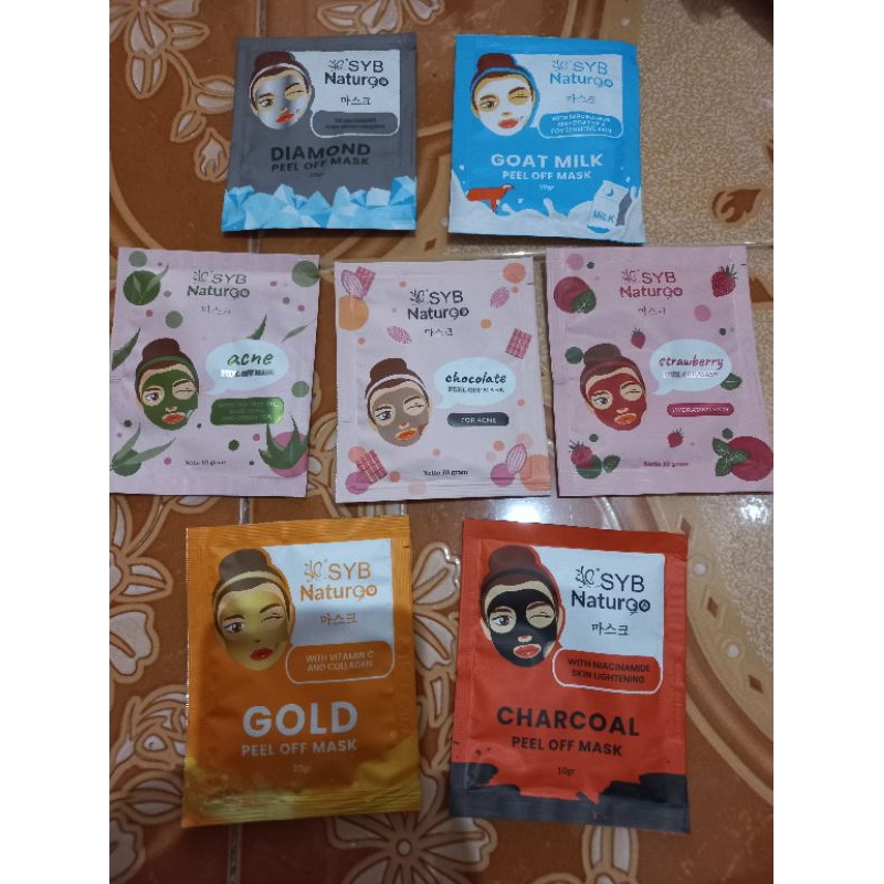 masker topeng dan peel off