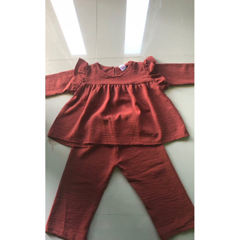 Baju Crinkle Anak Preloved