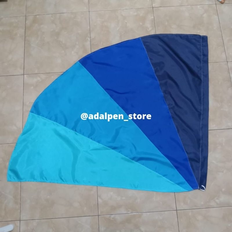 Bendera Drumband Tingkat Sd Motif Kipas