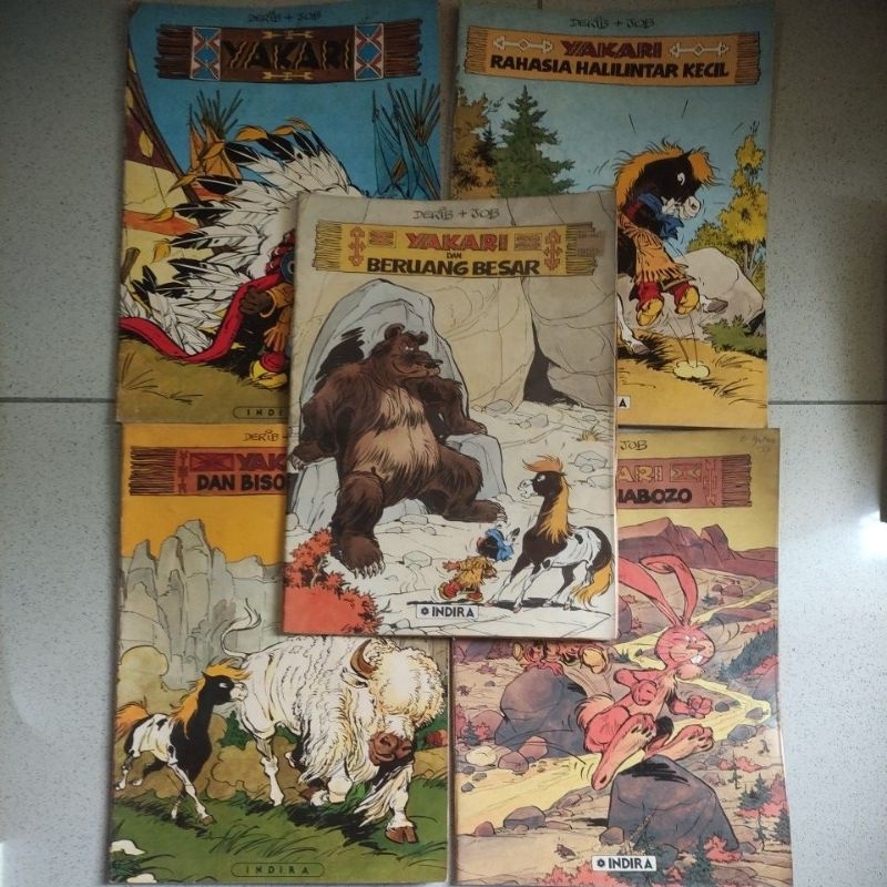 komik jadul Yakari