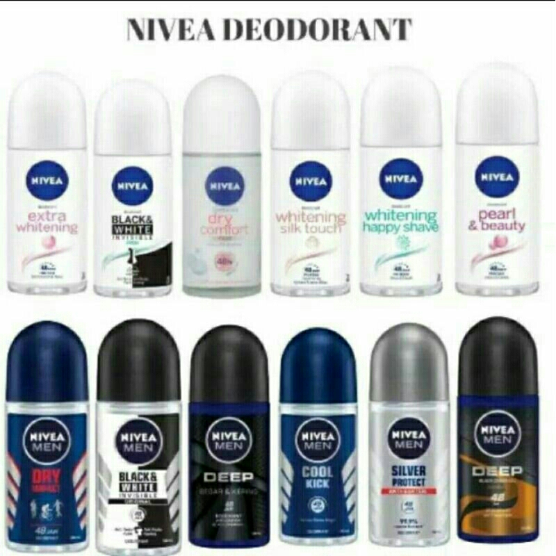 NIVEA ROLL ON series 50ml