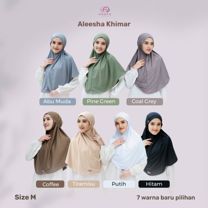 Khimar Aleesha M by Arafa Hijab