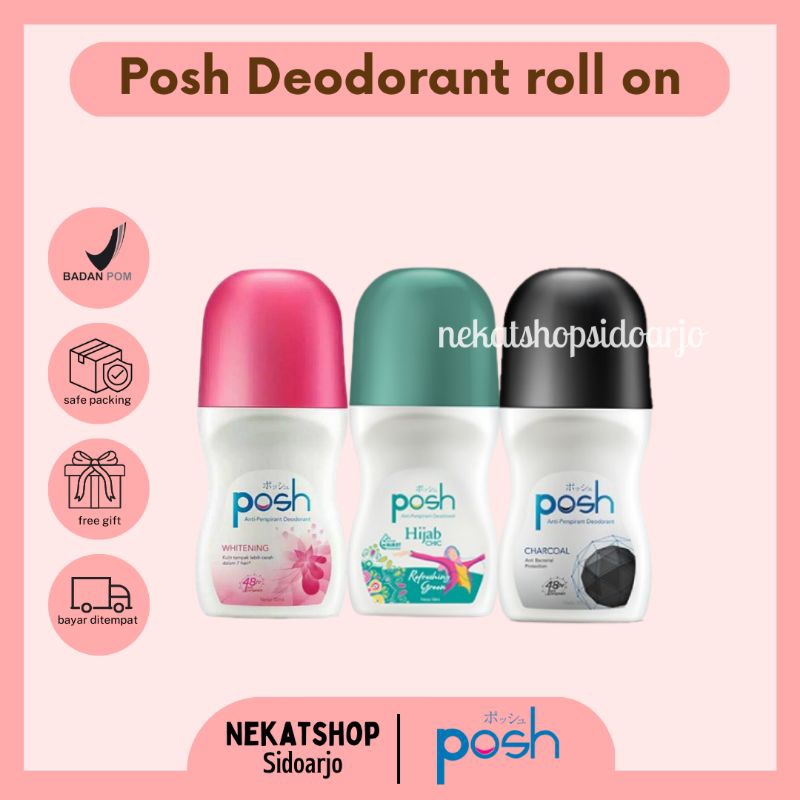 Deodorant Posh Roll On 50ml