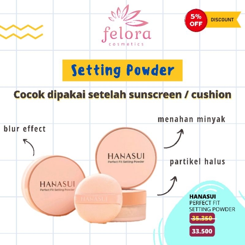 HANASUI Perfect Fit Setting Powder