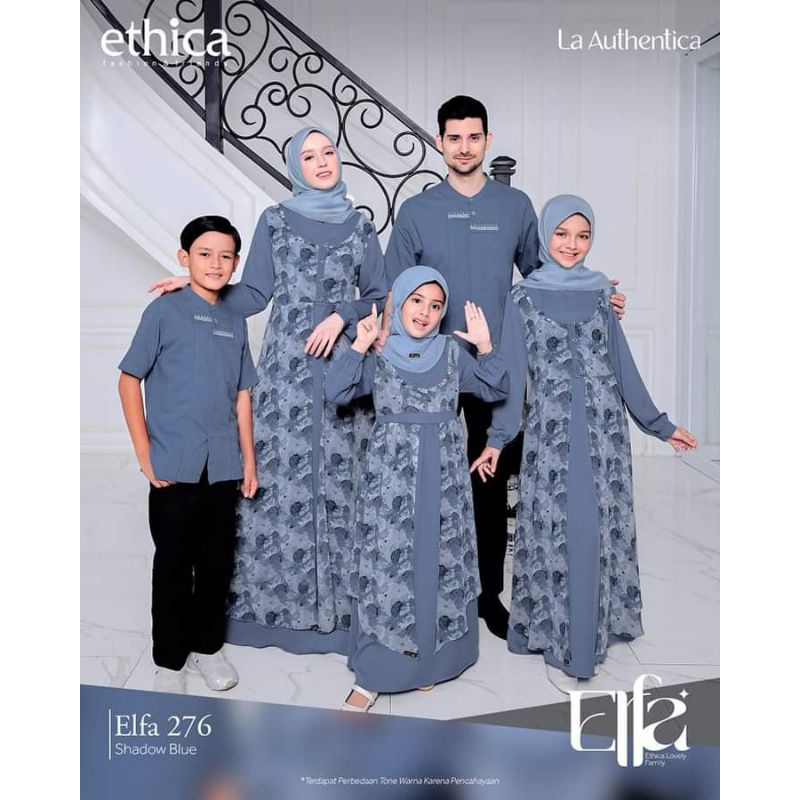 NEW SARIMBIT ETHICA ELFA 276 SHADOW BLUE