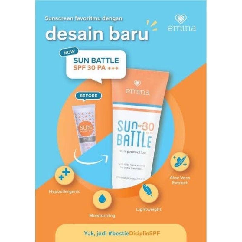 EMINA SUNBATTLE SPF30
