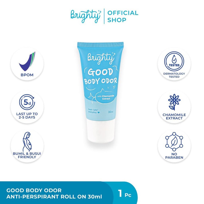 BRIGHTY Deodorant Good Body Odor 30ml