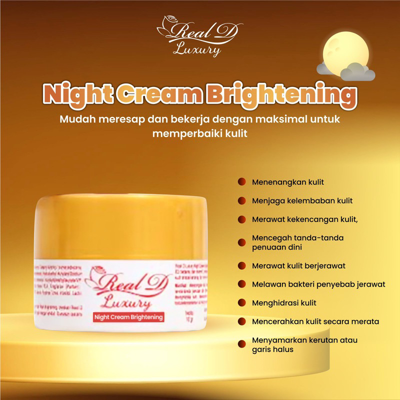 Real d Luxury  Nightcream