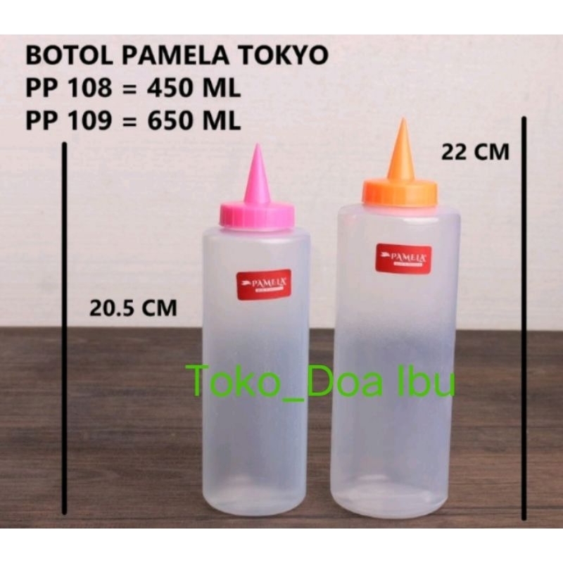 Botol Kecap Pamela 650 Ml