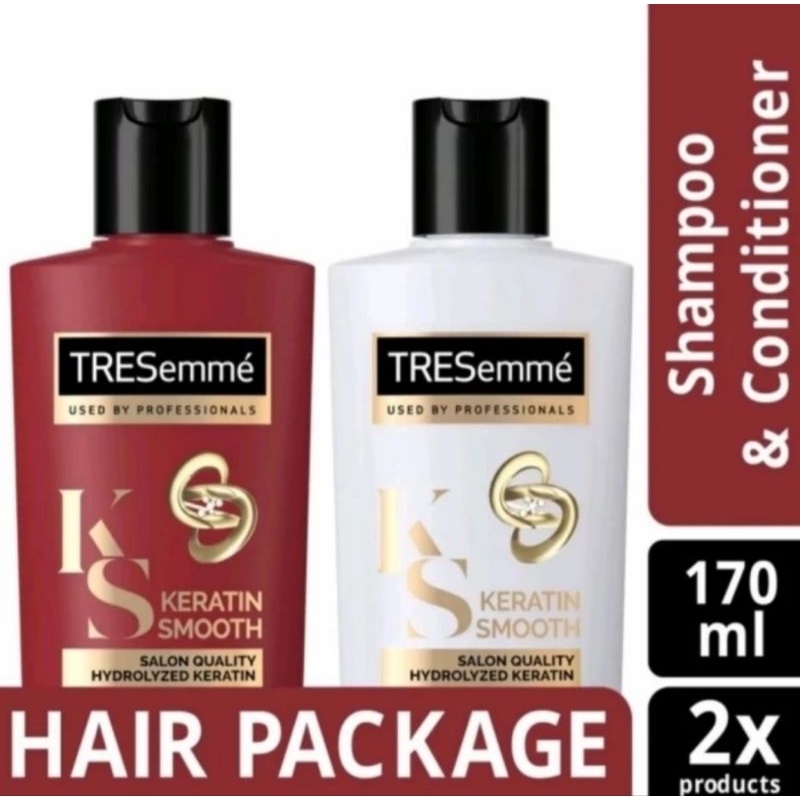 Tresemme Keratin Smooth Shampo & Conditioner 170ml