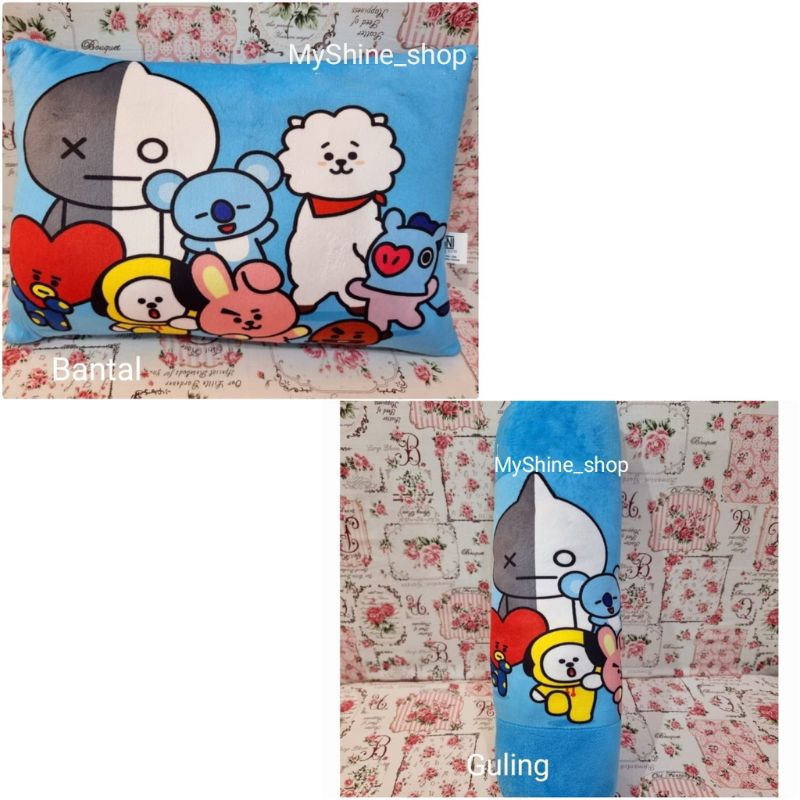 Bantal Boneka BT21 BTS / Guling Boneka BTS BT21