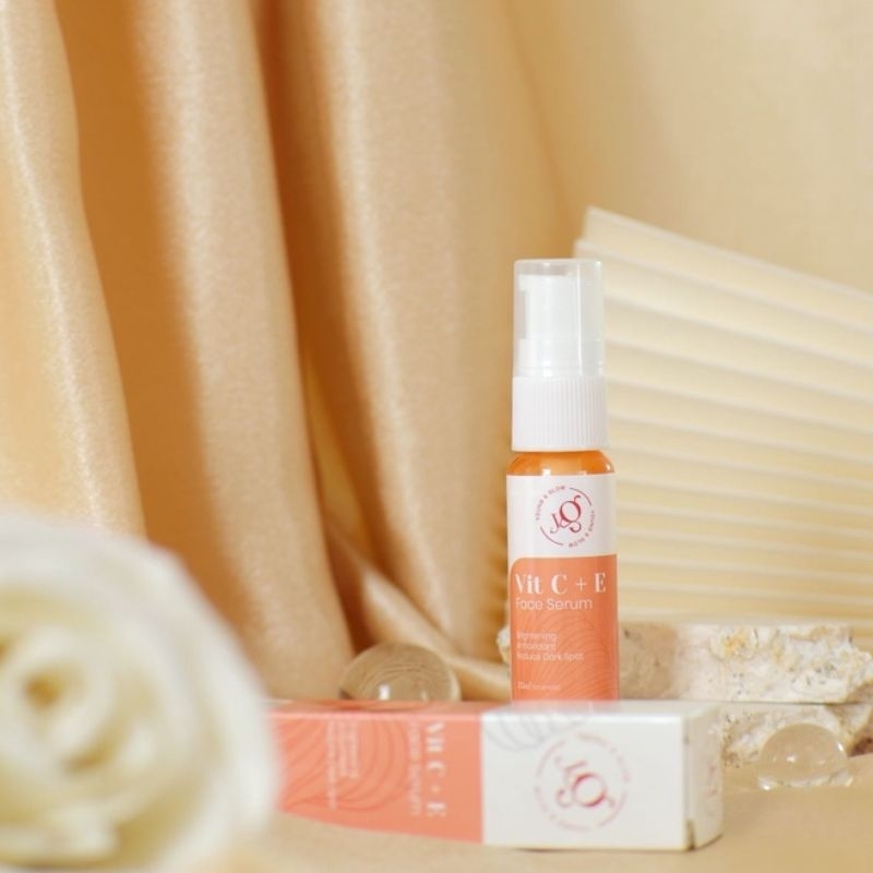 Young & glow serum VIT C + E face serum original