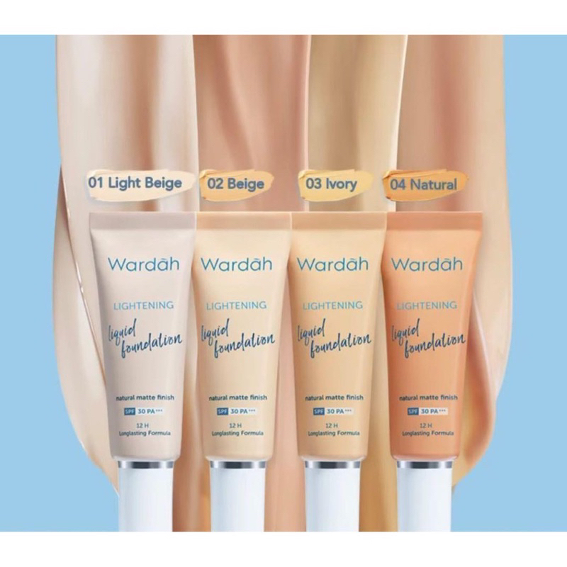 Wardah Lightening Liquid Foundation