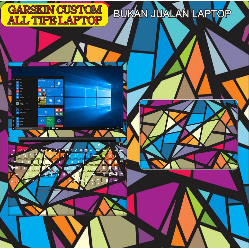 Get2pcs_ Garskin Garskin stiker custom Dan Cod