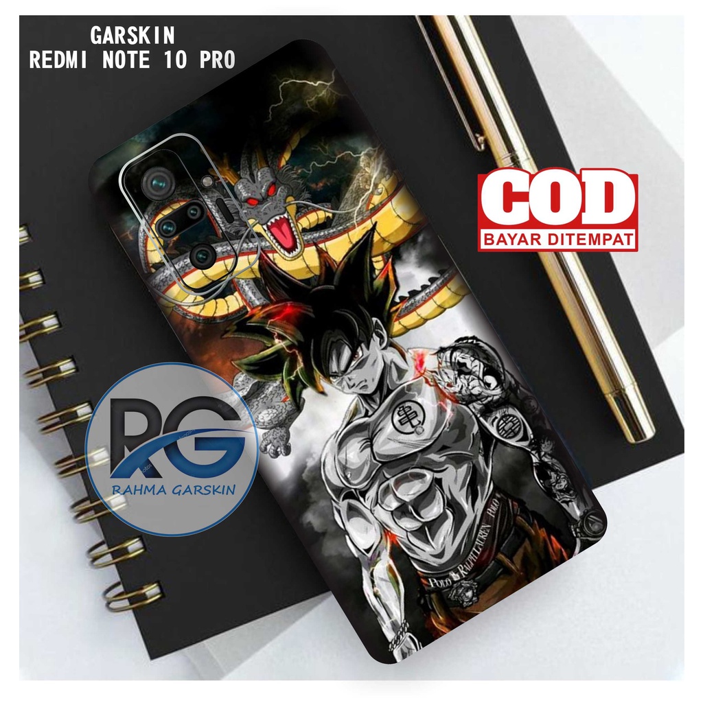 Get2pcs_ Garskin redmi Note 10 Pro L Garskin stiker custom Dan Cod