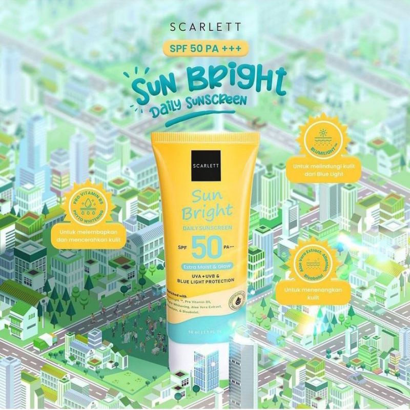 Scarlett Sunscreen Spf 50 pa +++