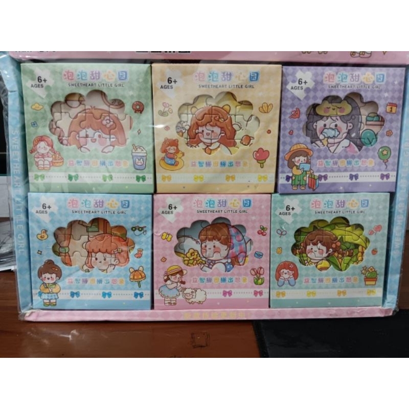 PUZZLE KARAKTER LUCU