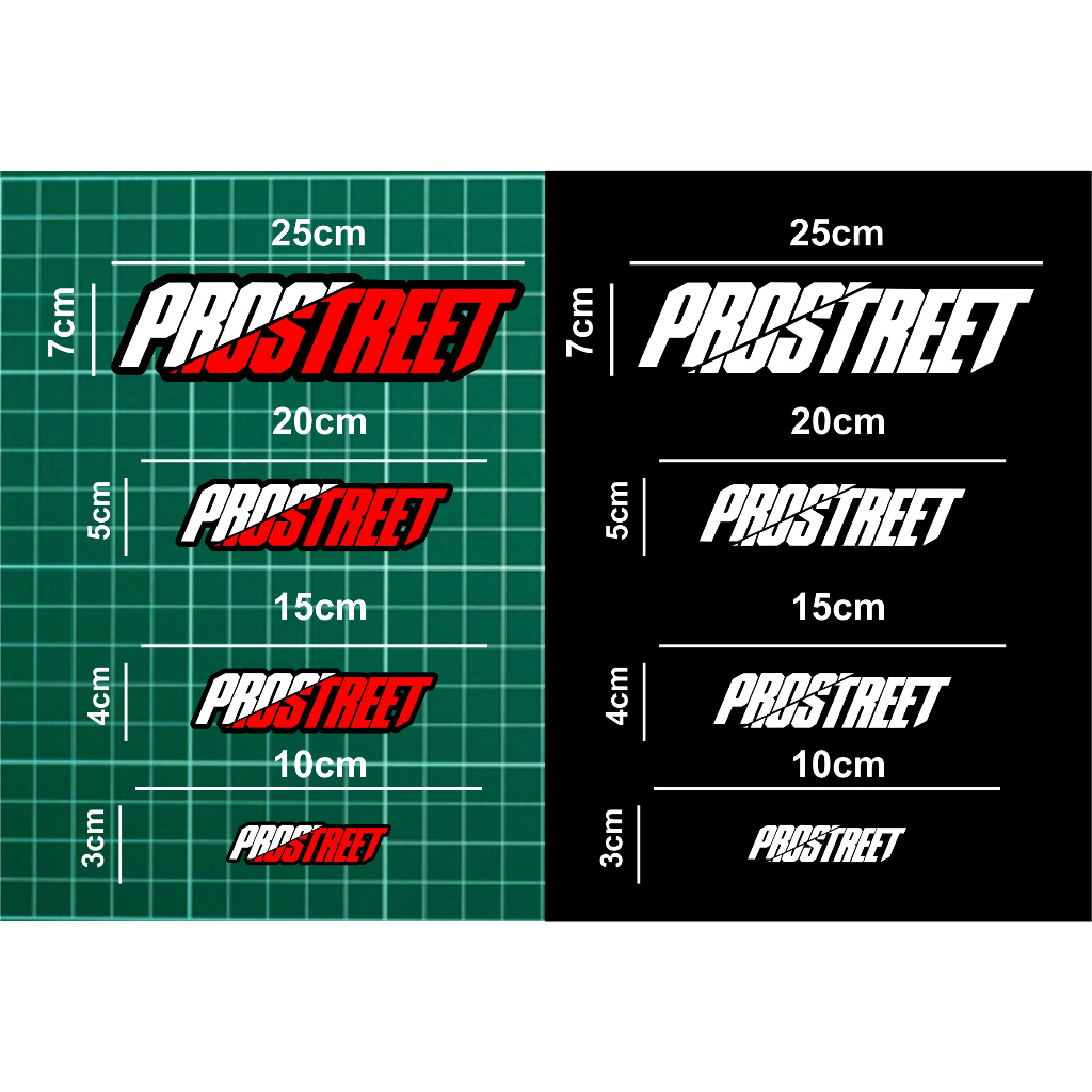 stiker prostreet
