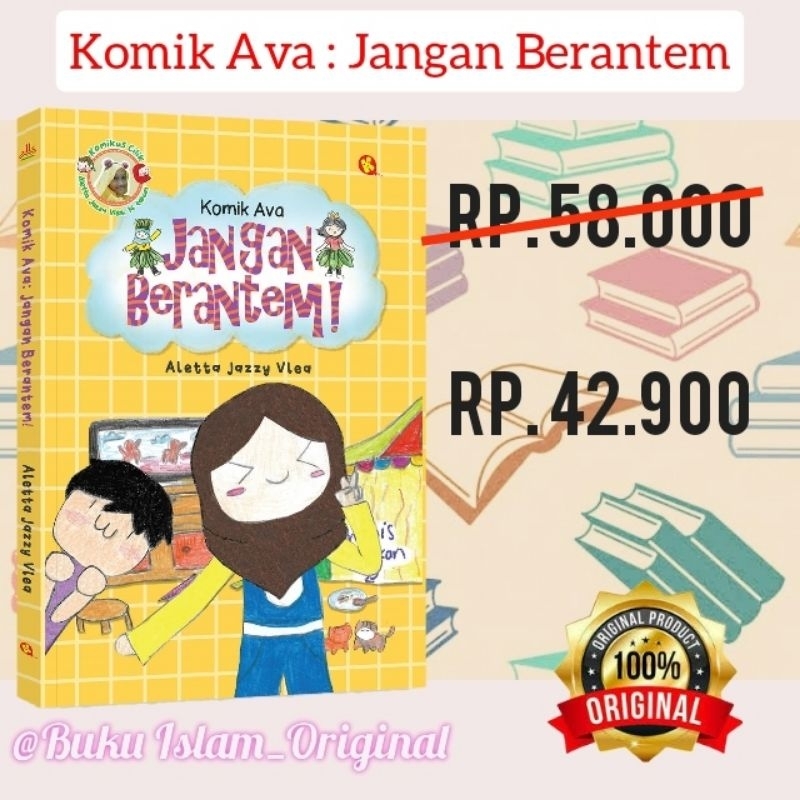 Komik Ava : Jangan Berantem