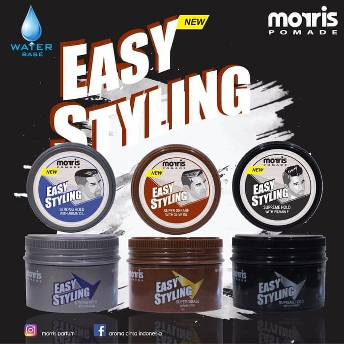MORIS POMADE WATERBASE 80GR