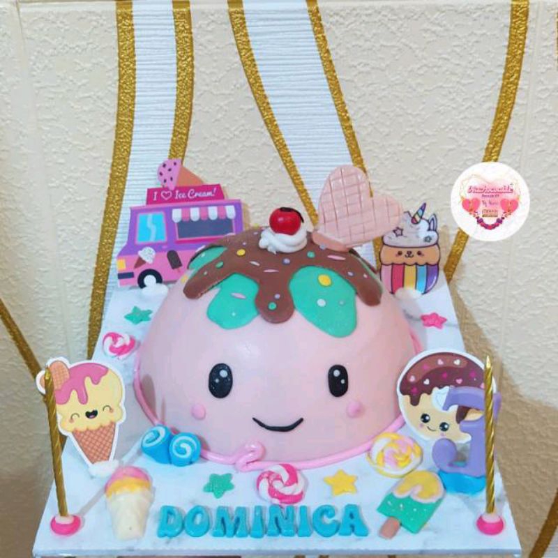 Pinata Cake Ice Cream