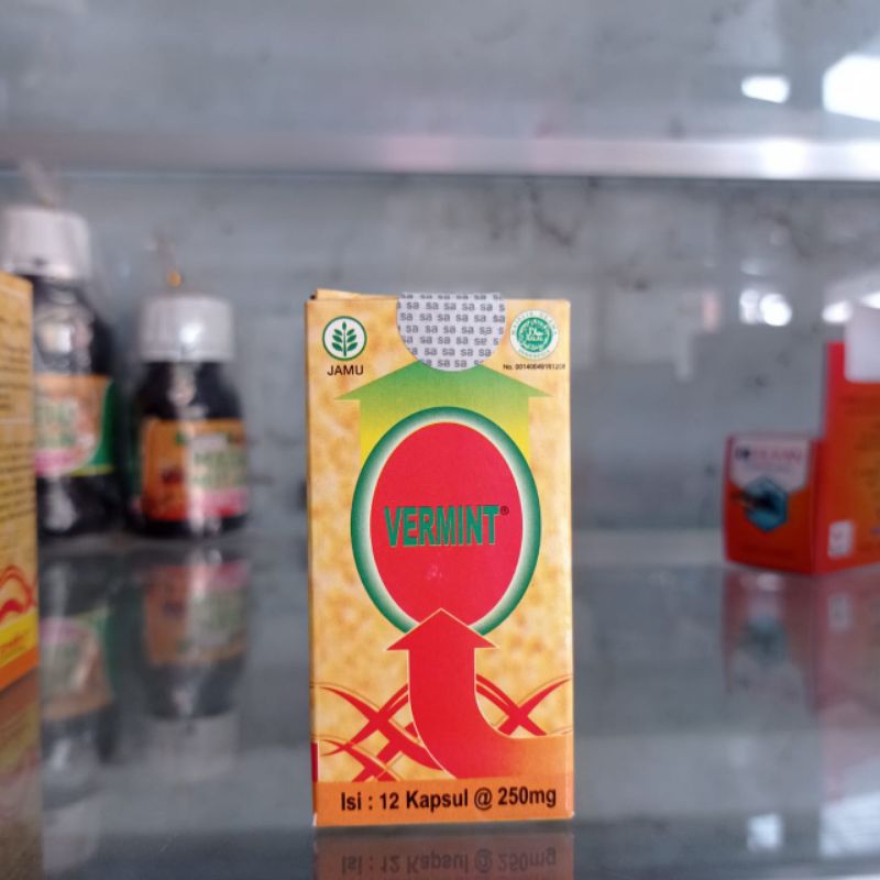 VERMINT EKSTRAK CACING ISI 12 KAPSUL