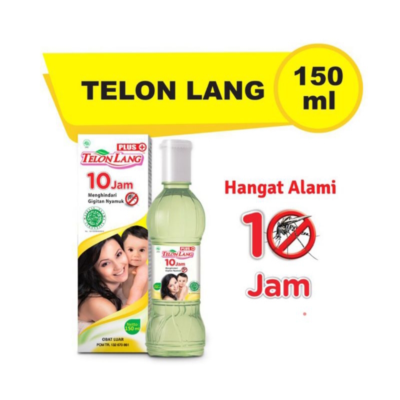 Cap Lang Minyak Telon Plus 150 ml