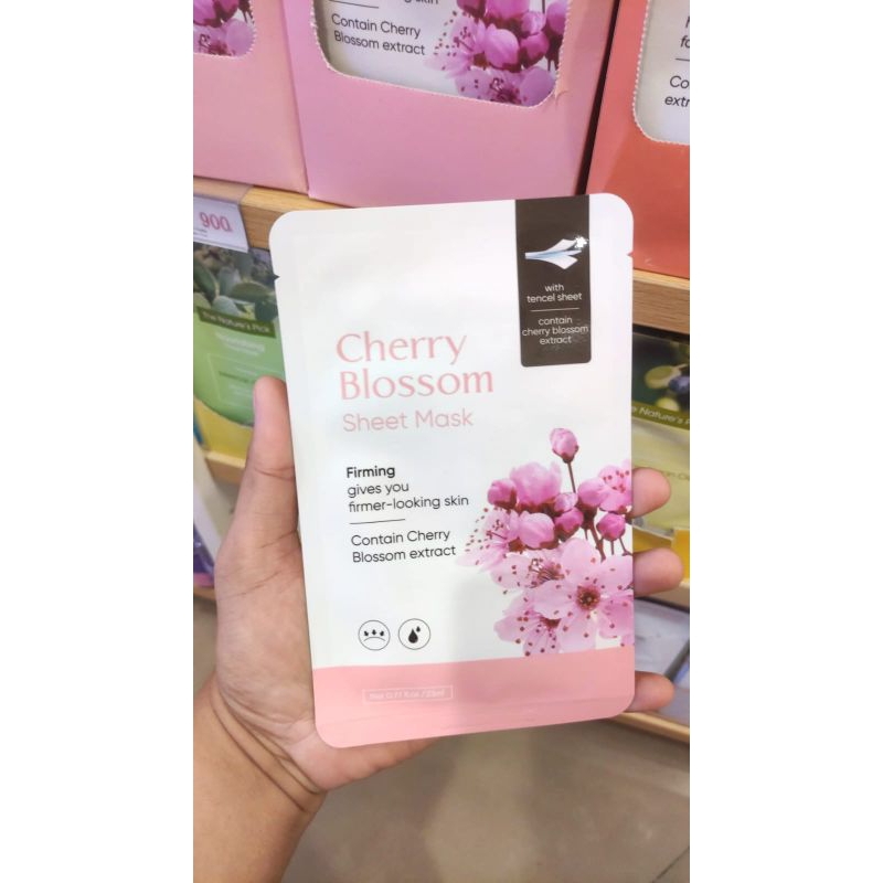 Miniso Cherry Blossom Sheet Mask - 3pcs