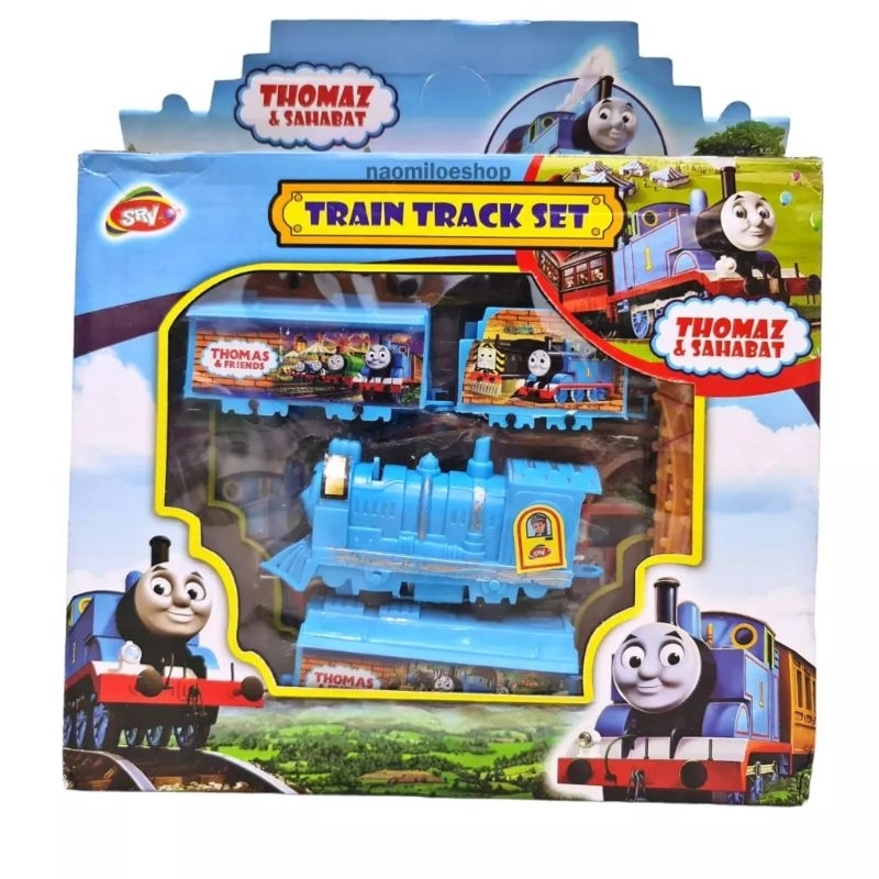 mainan kereta train track set