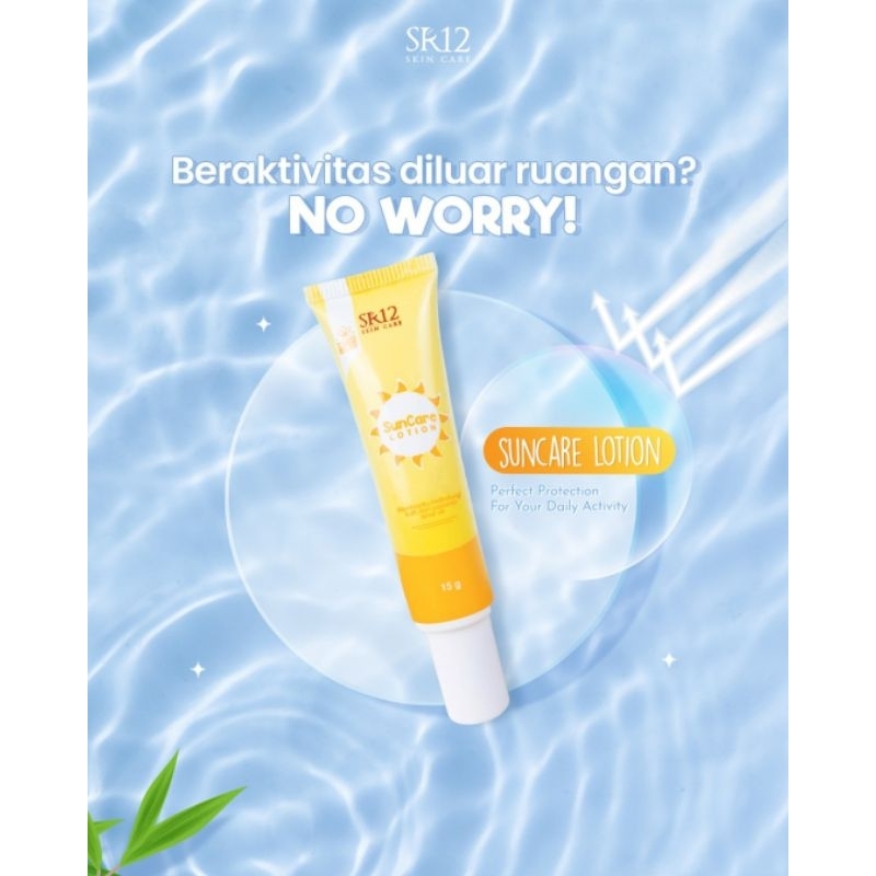 Sunblock Suncare SR12 / Sunscreen / Pelembab